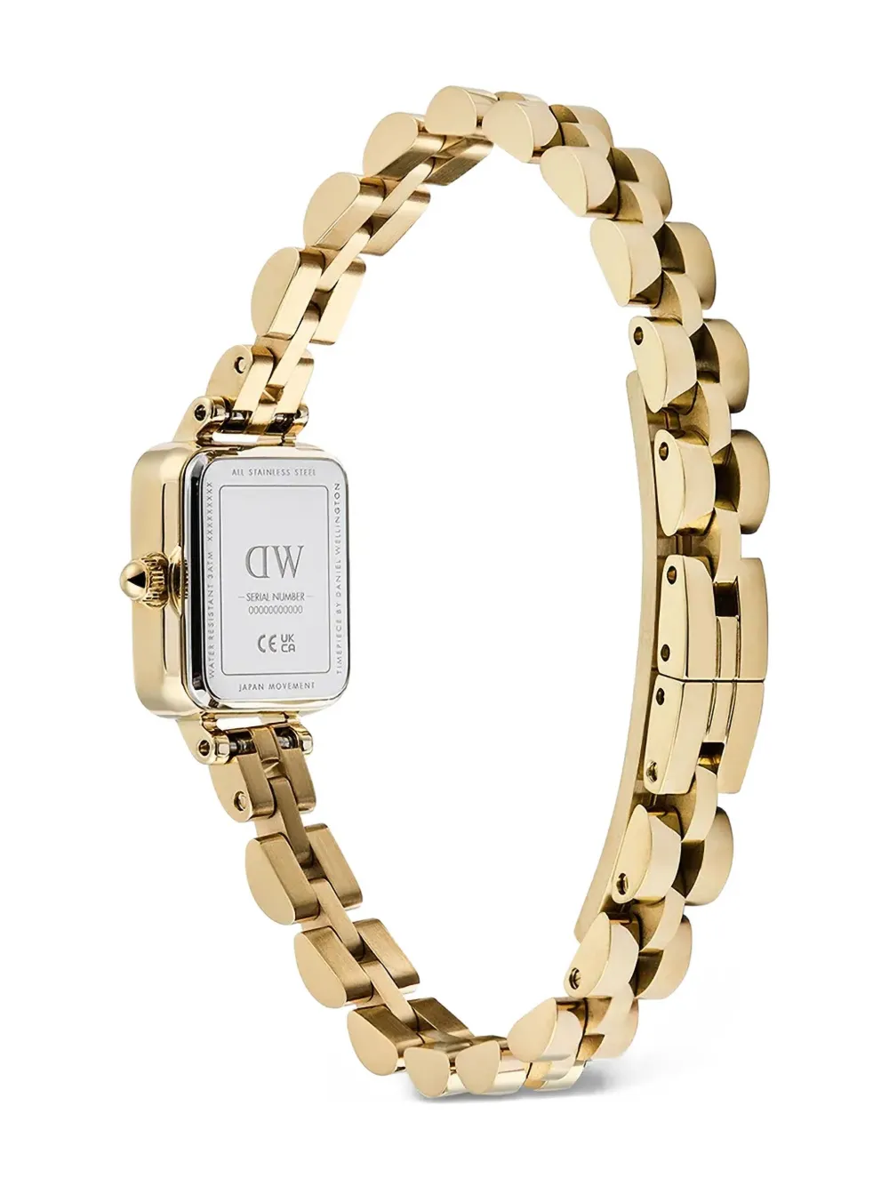 Daniel Wellington Quadro Mini Arch 3-link 15mm In Gold