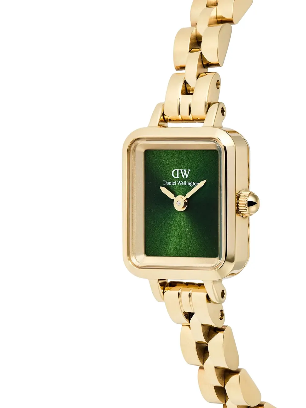 Daniel Wellington Mini Quadro 15 mm - Groen