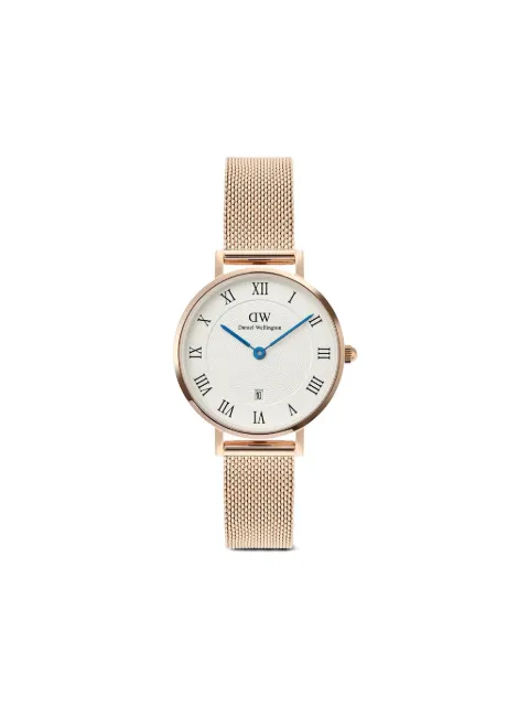 Daniel Wellington Petite & Quadro Roman Numerals Date 28mm