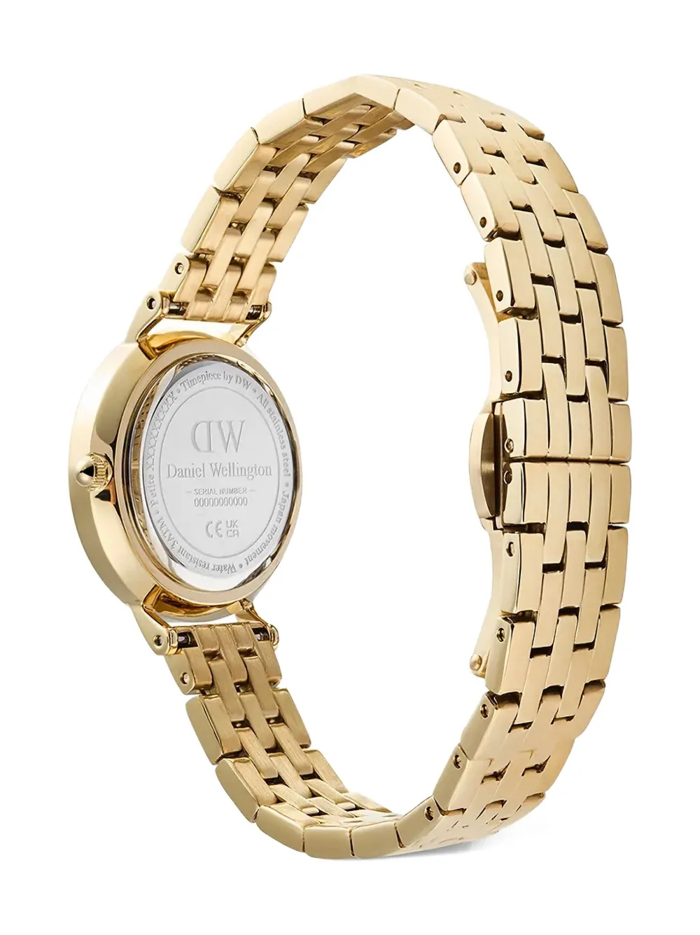 Daniel Wellington Petite & Quadro Roman Numerals Date 28mm In Brown