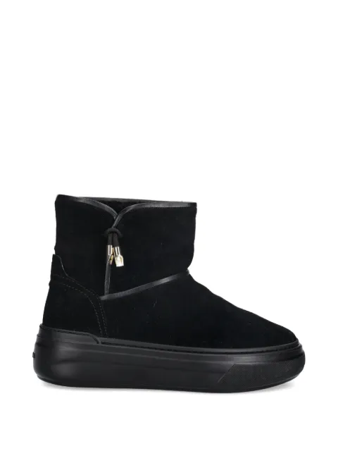 Furla suede heeled boots