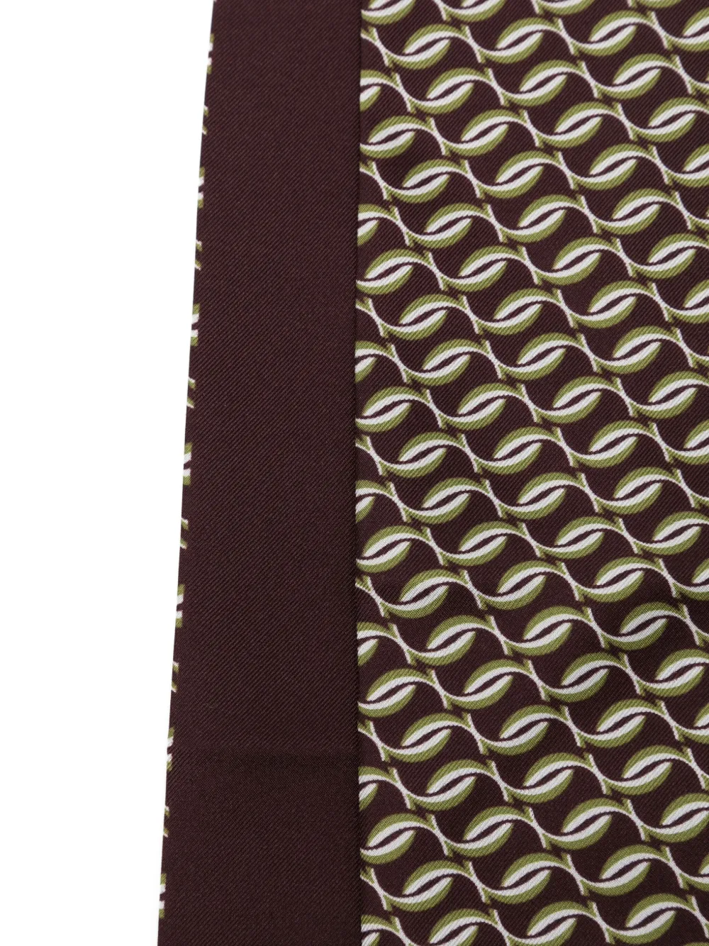 Tagliatore Sjaal met patroon Bruin