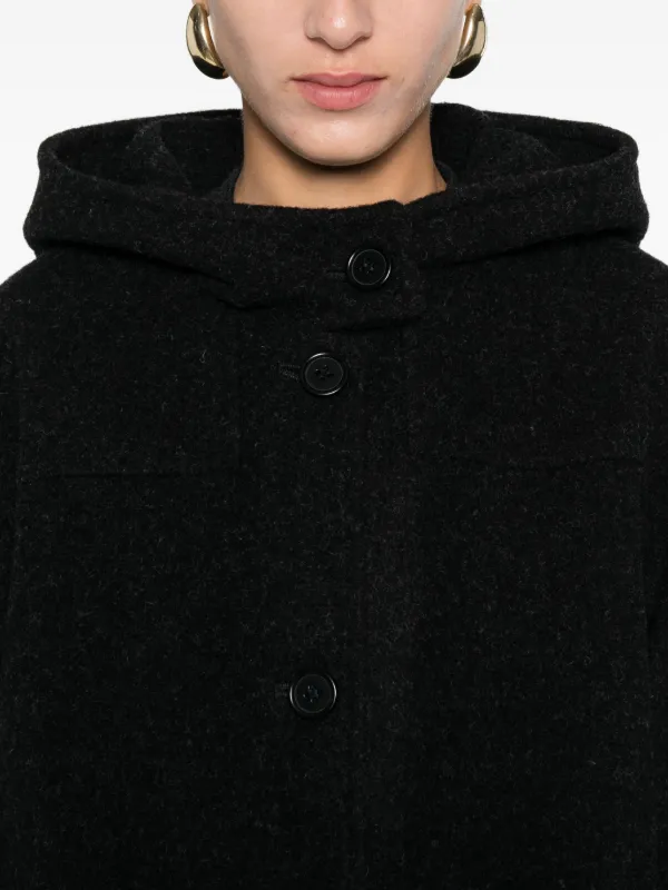 MHL. HOODED COAT マーガレットハウエル Mhl By Margaret Howell Hooded Jacket | Black | FARFETCH CA