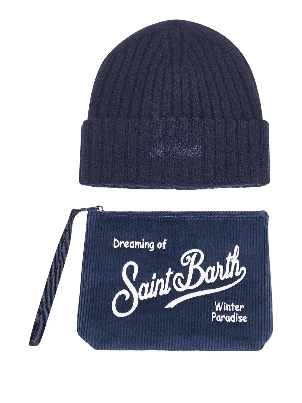 MC2 Saint Barth embroidered beanie pouch (set of two) | Accessories | Image 2