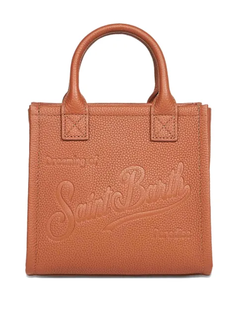 MC2 Saint Barth tote corto con efecto granulado