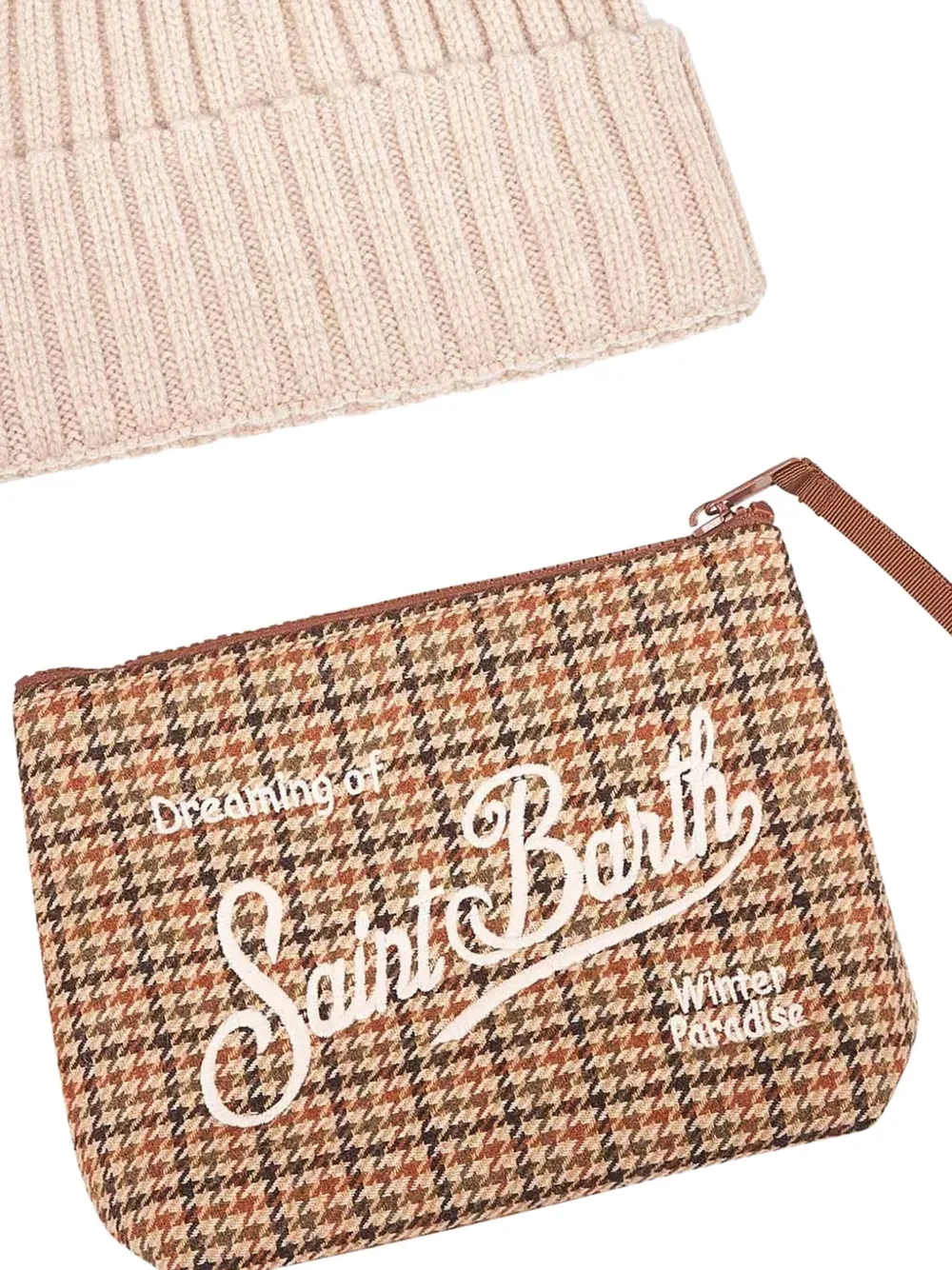 MC2 Saint Barth Aline clutch bag and Wengen beanie hat set | Image 2