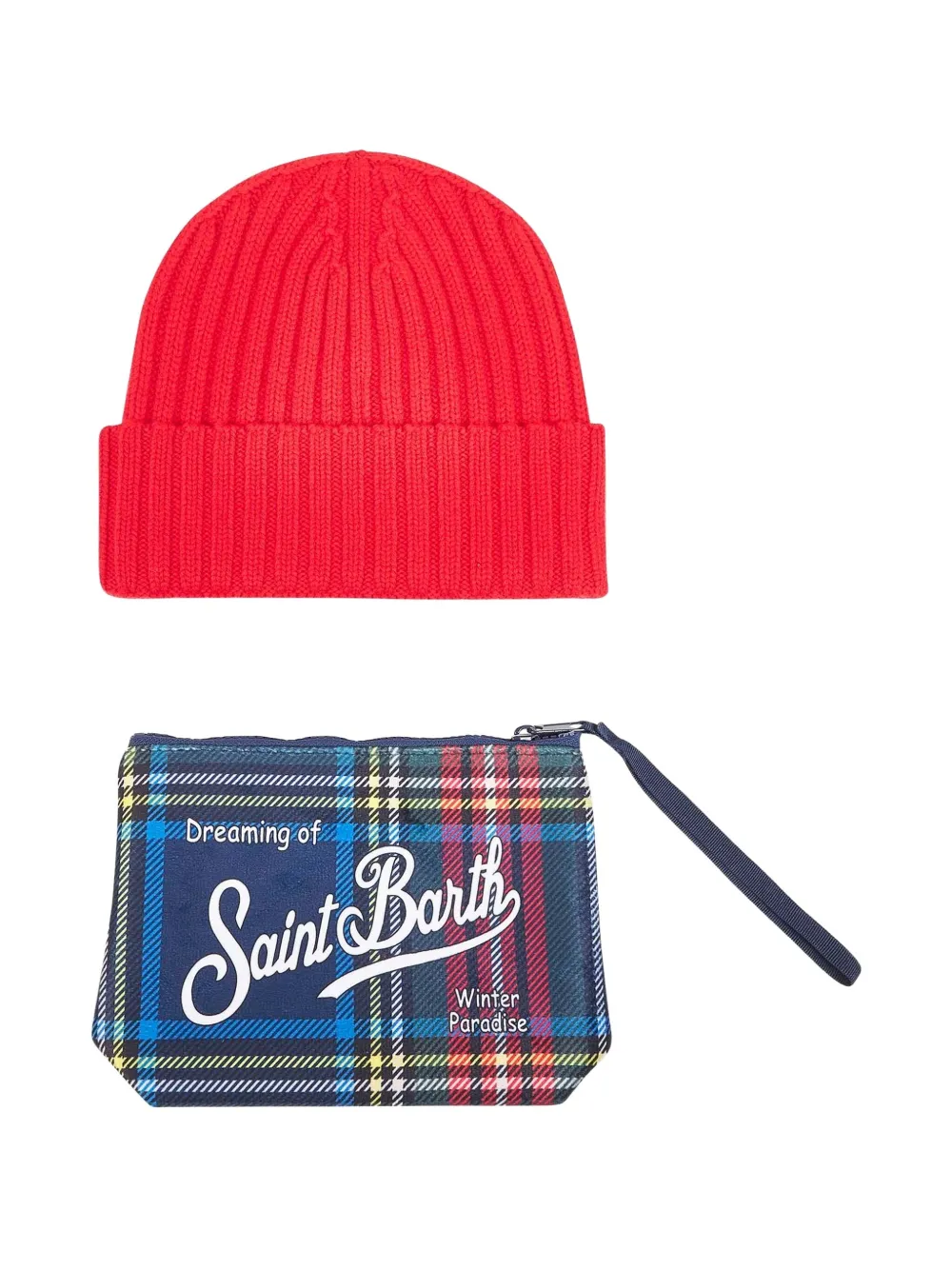 MC2 Saint Barth Aline clutch bag and Wengen beanie hat set | Image 2