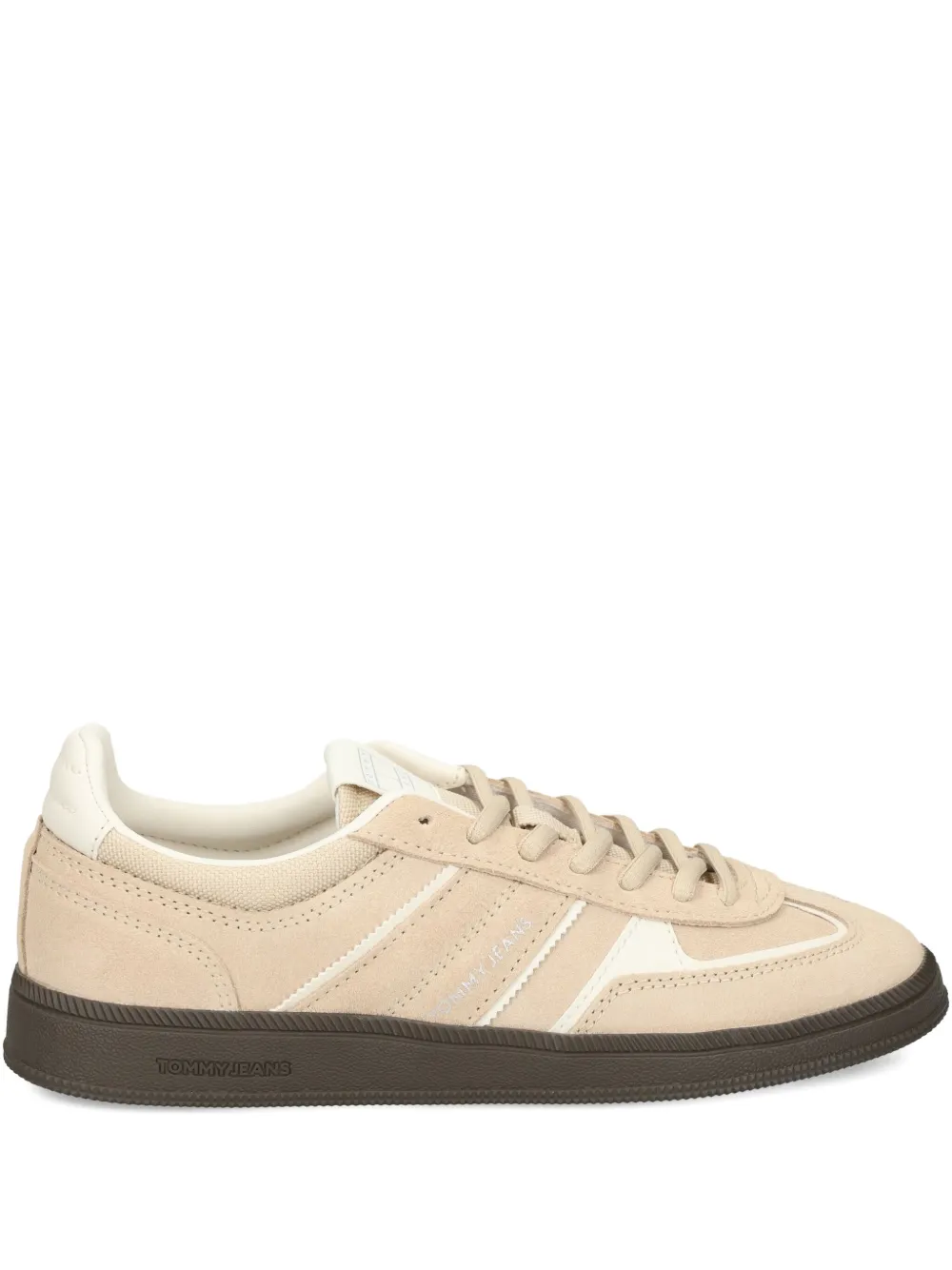 Tommy Jeans Gestreepte sneakers Beige