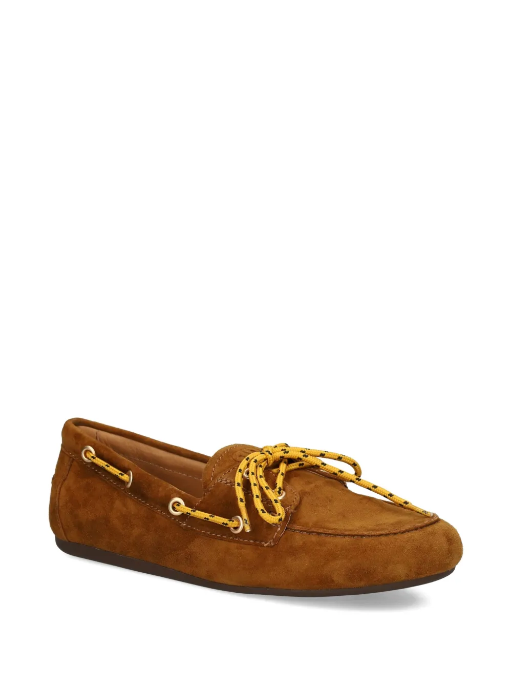Bibi Lou Tana loafers met veters - Bruin