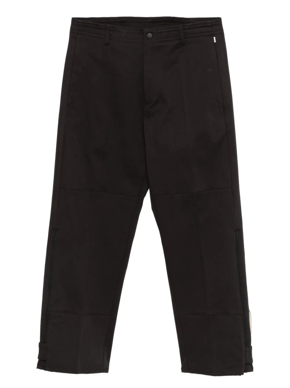 New York Resident ロゴパッチ パンツ - ブラック New York Resident ロゴパッチ パンツ - ブラック