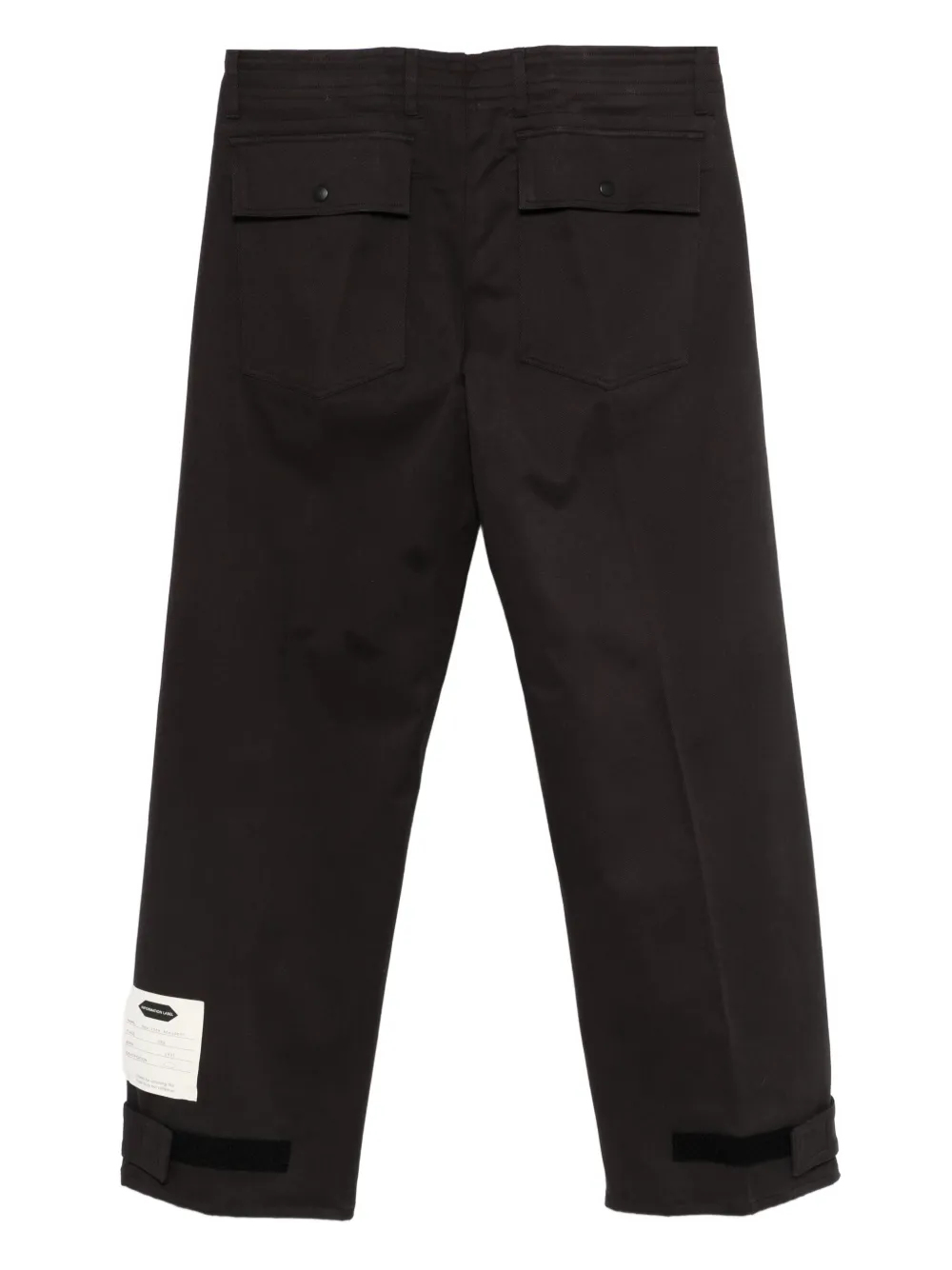 New York Resident logo-patch pants | Regular-Fit & Straight Leg Pants | Image 2