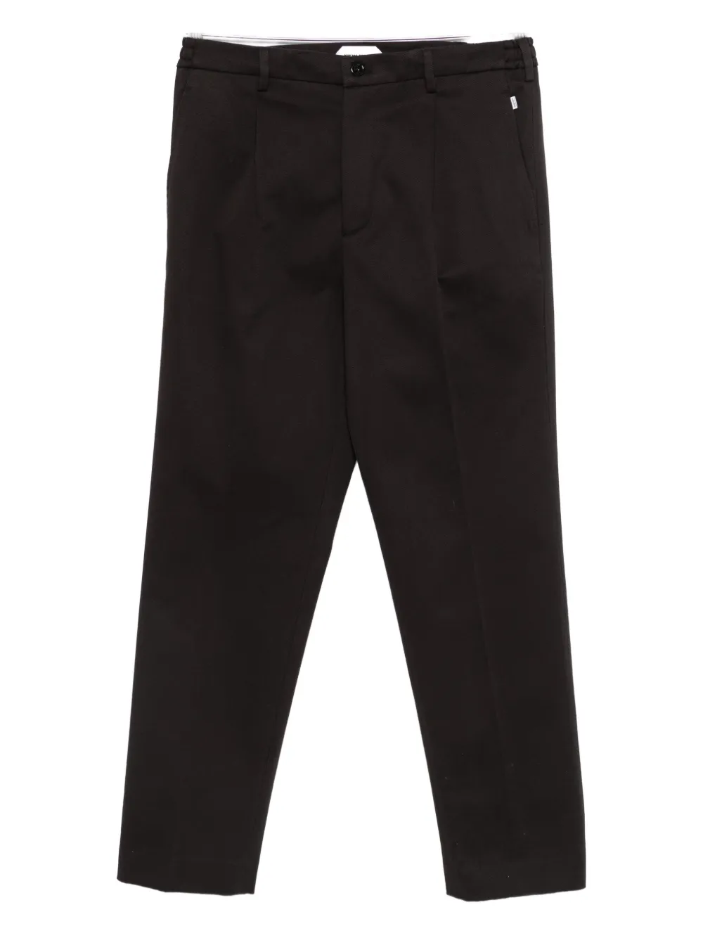 New York Resident Straight-leg Trousers In Black