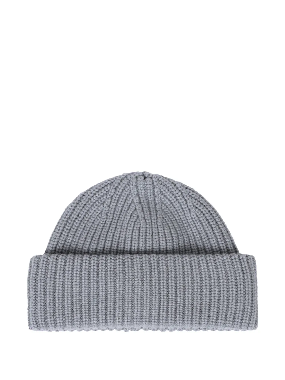 slowear ribbed cashmere beanie | Grey | Image 1