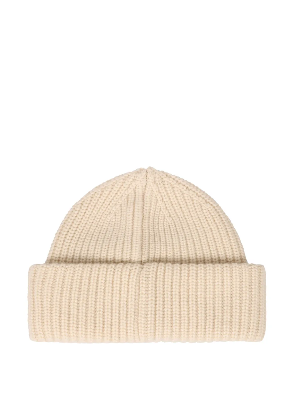 Slowear ribbed beanie - Beige