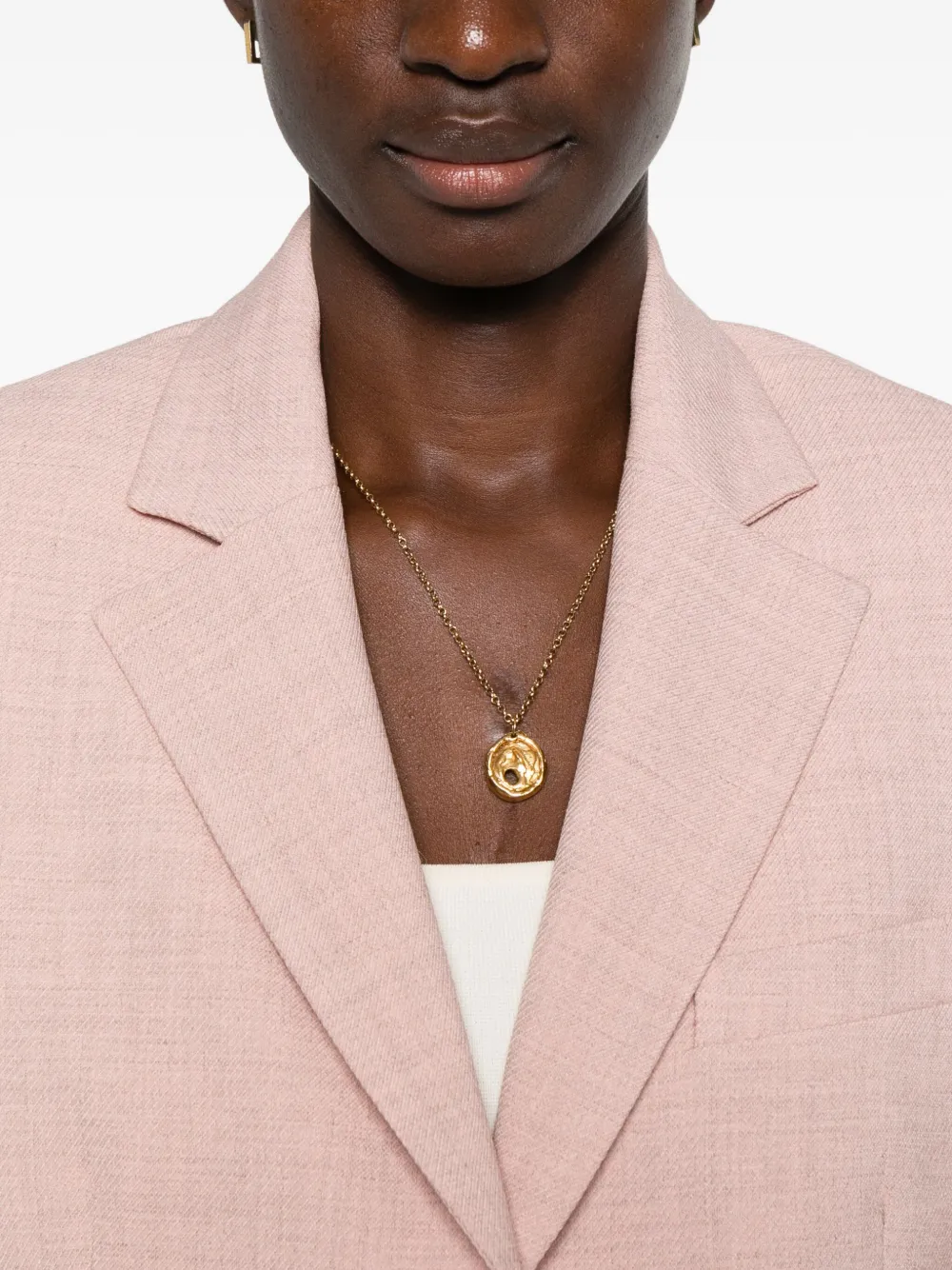 Liu •jo Single-breasted Blazer In Pink