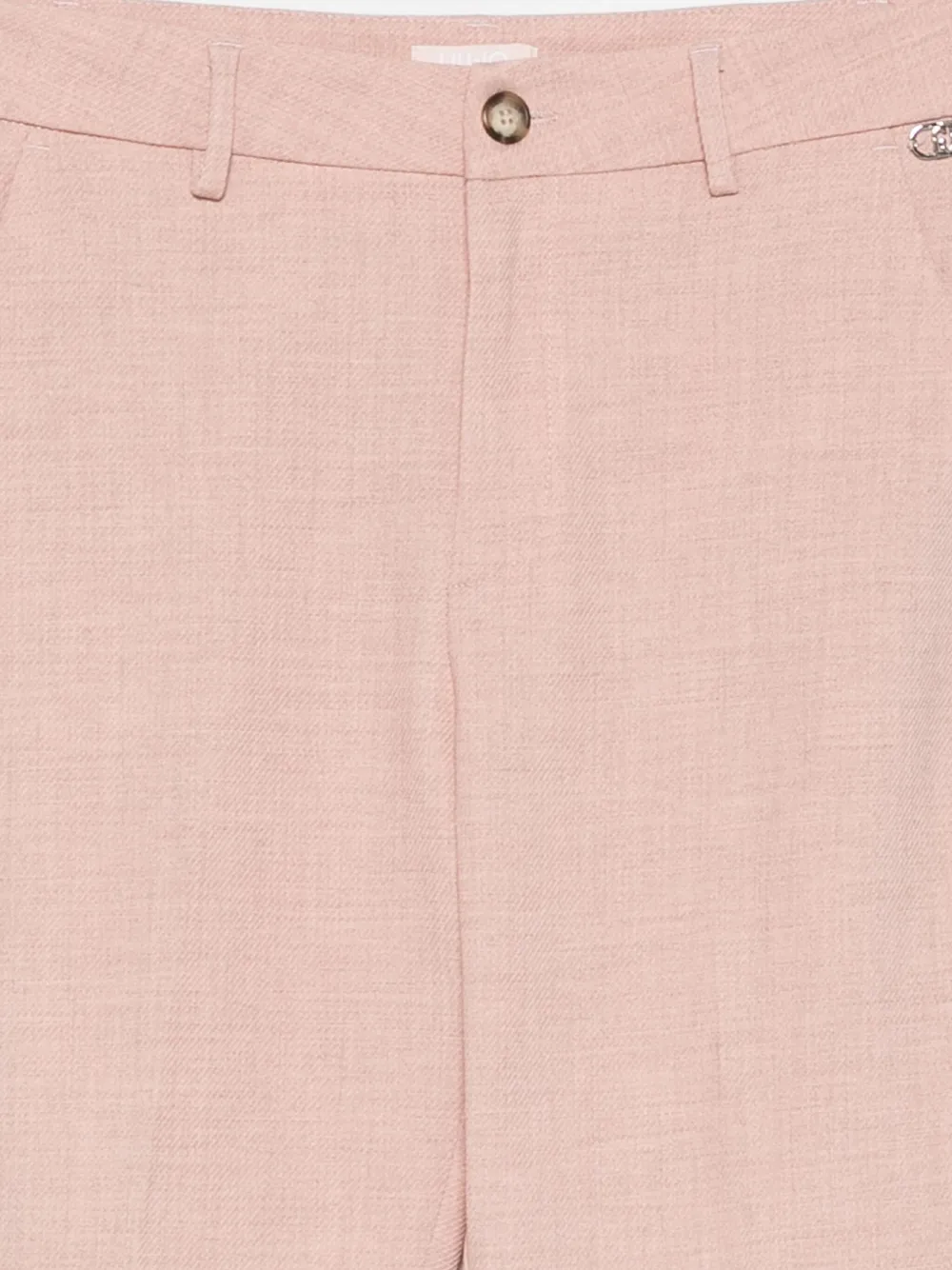 LIU JO Broek met knoopsluiting Roze