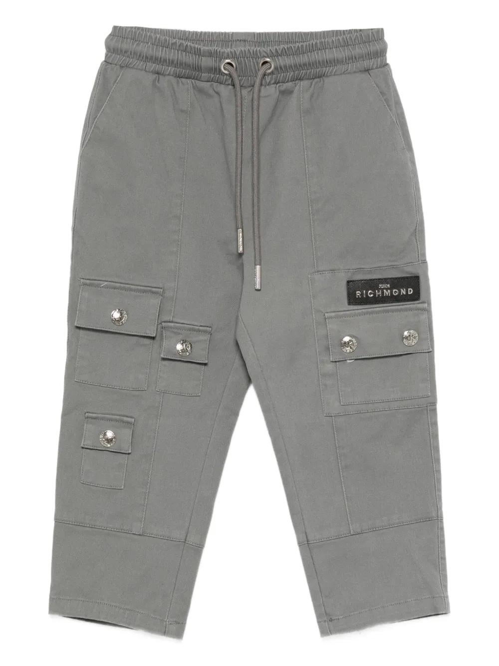 John Richmond Junior flap-pocket trousers - Grigio