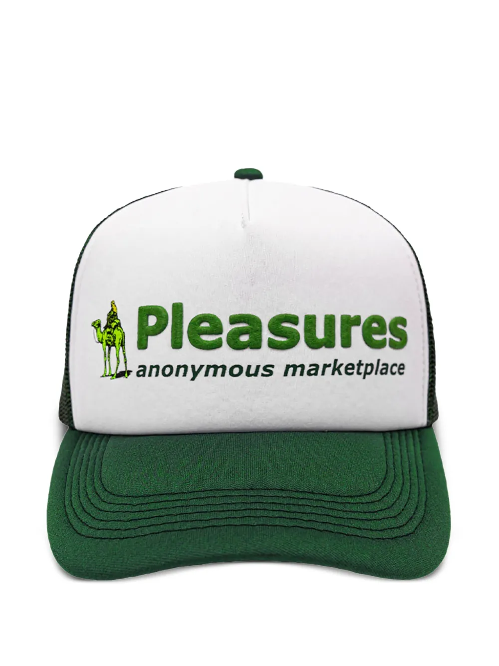 Pleasures Exchange baseball cap | Green | Image 1