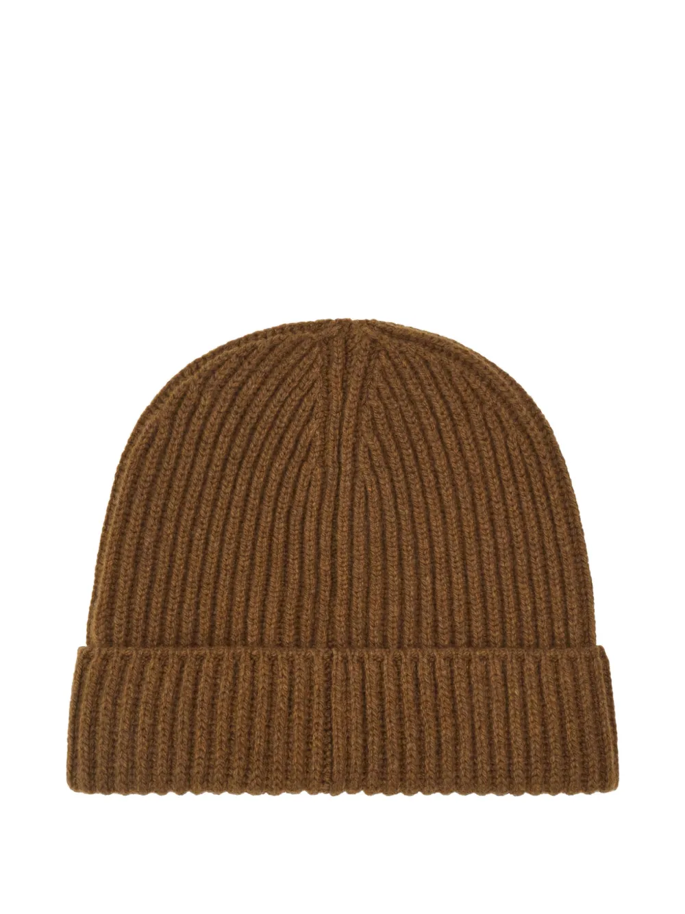  Ferragamo Ribbed-knit Beanie - Brown 