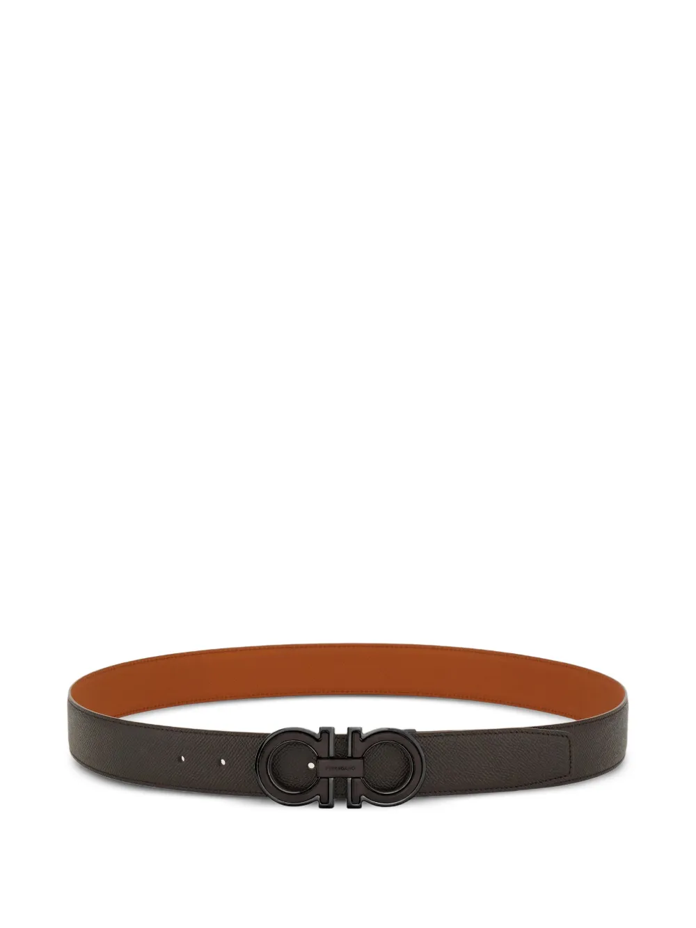 Ferragamo gancini reversible belt | Brown | Image 1