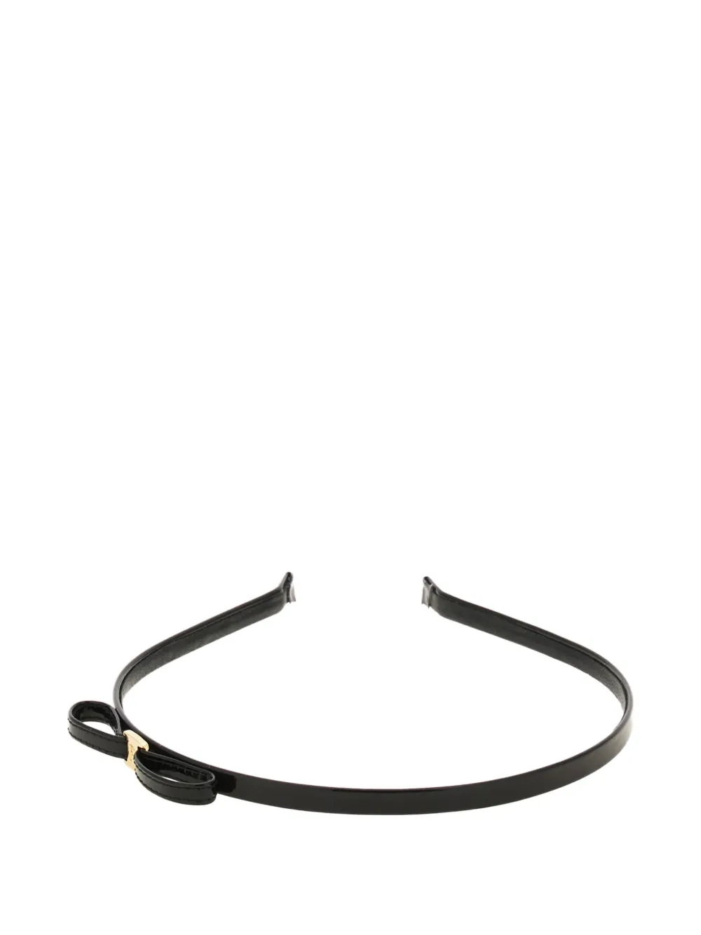 Ferragamo Mini-bow Headband In Black