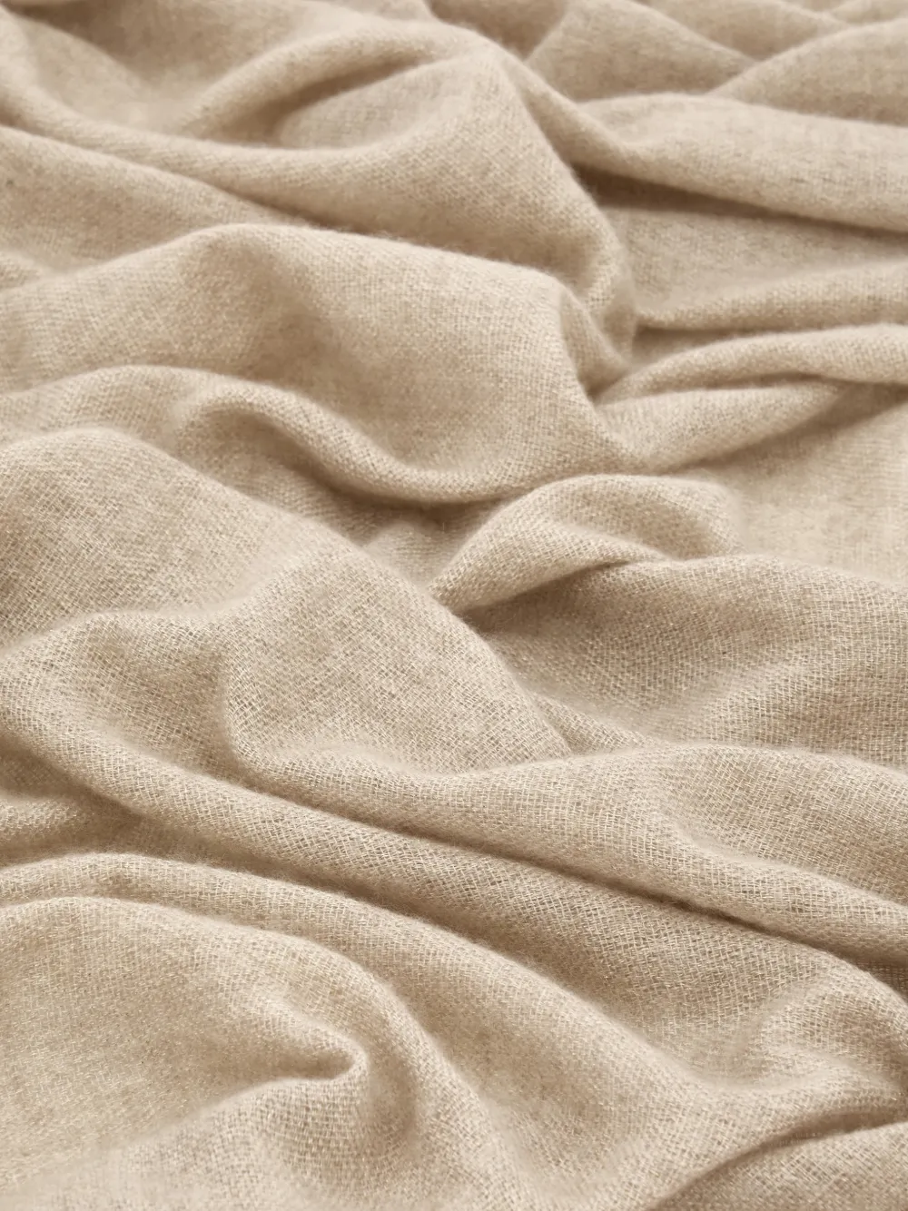 Ferragamo Embroidered-logo Scarf In Neutral