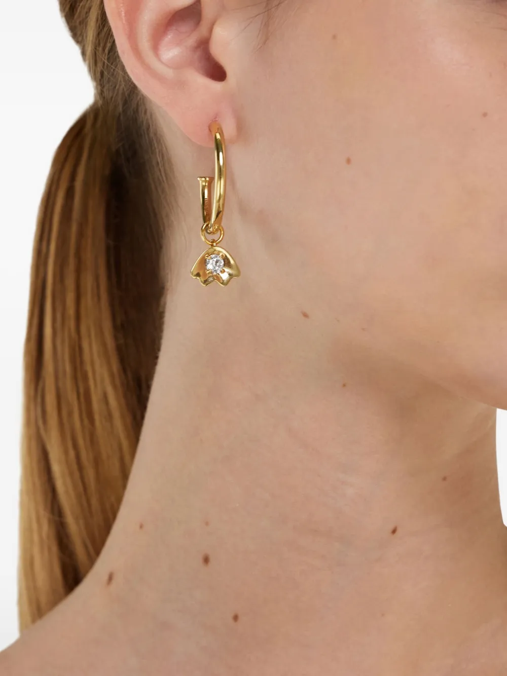 Ferragamo Oorringen met amulet - Goud