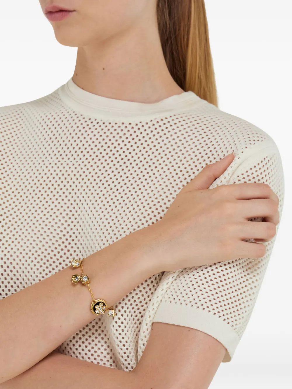 Ferragamo Armband met bedel - Goud