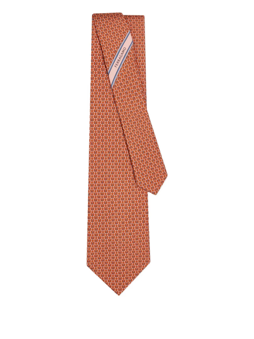 Ferragamo gancini print silk tie | Image 2