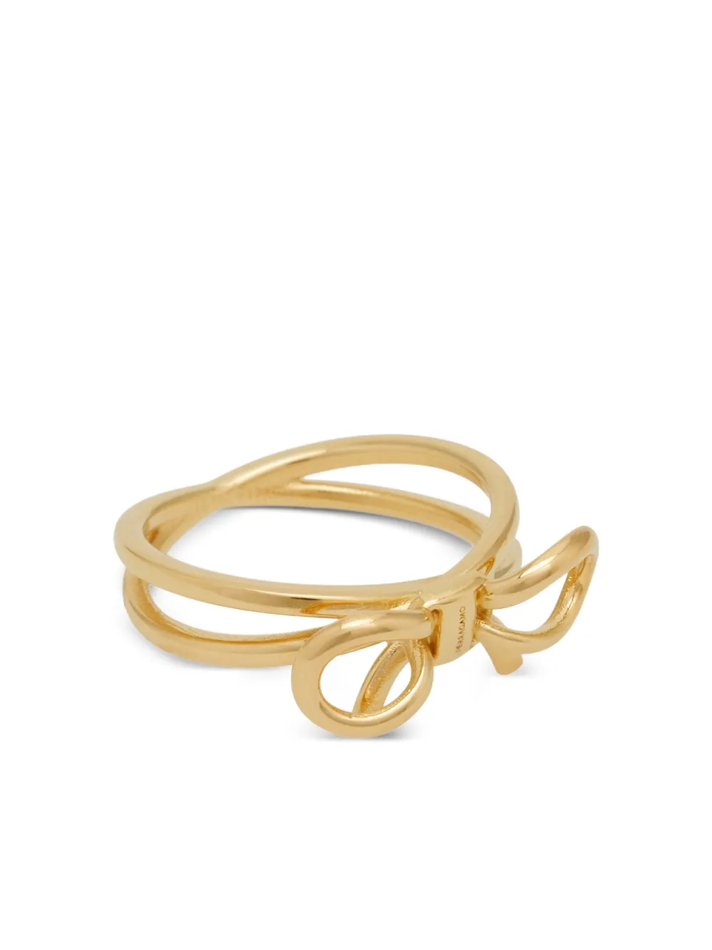 Ferragamo bow double-band ring | Image 2