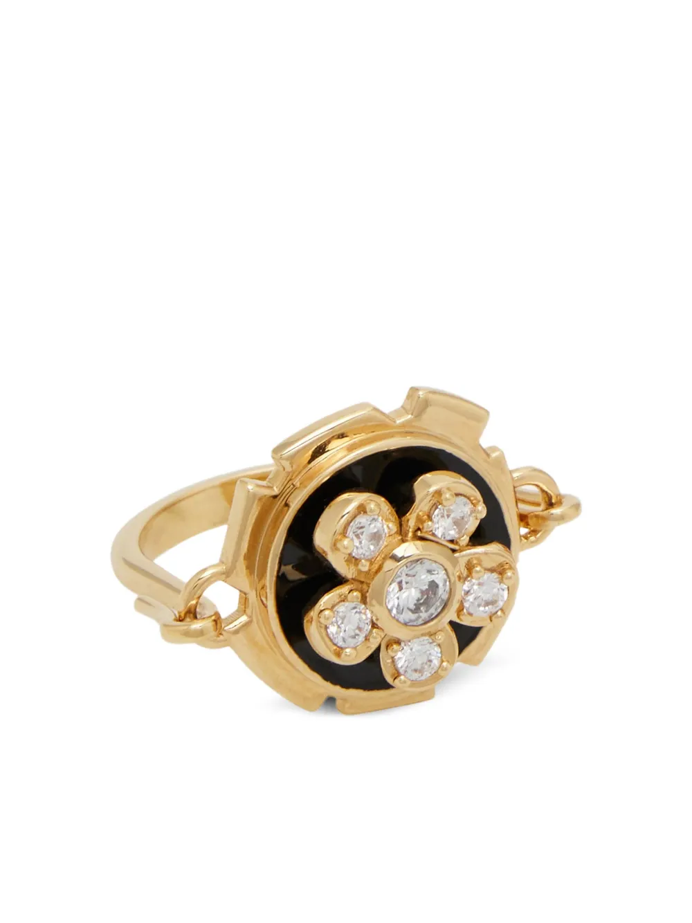 Ferragamo flower-detail ring - Gold