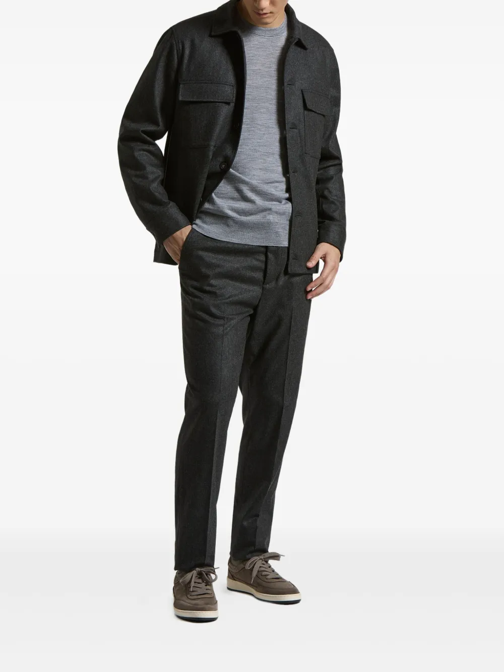 Peserico drawstring trousers | Tapered Pants | Image 2