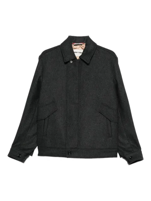 New York Resident zip-up shirt jacket