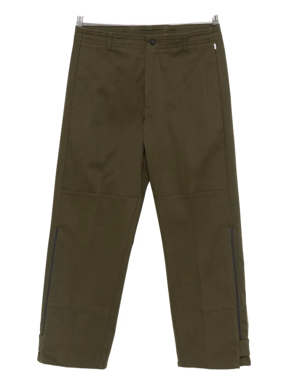 New York Resident Straight-leg Trousers In Green