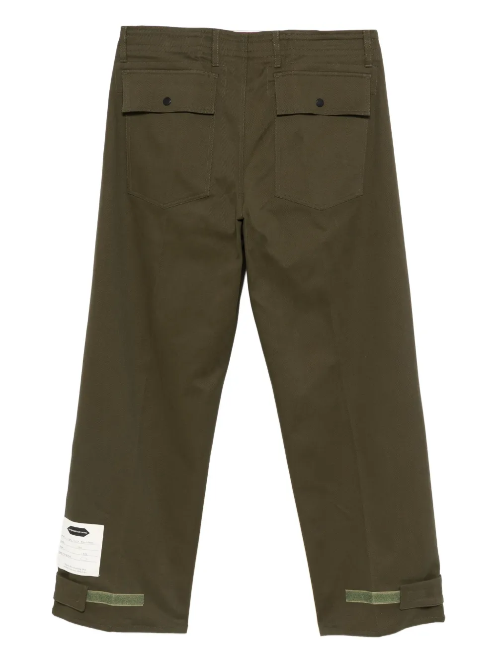 New York Resident Straight broek Groen