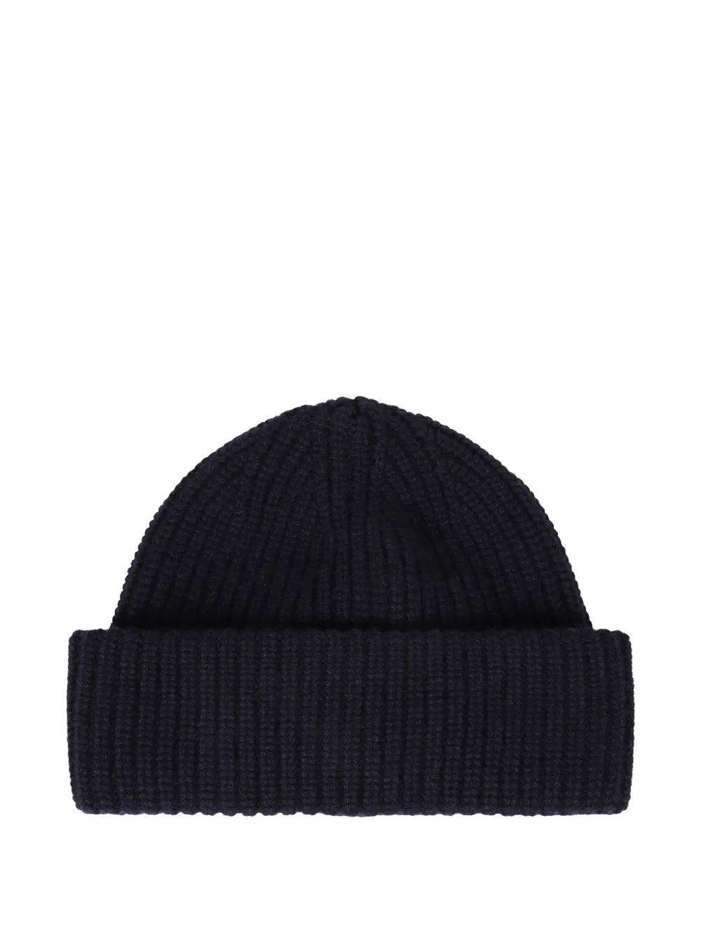slowear knitted ribbed beanie | Blue | Image 1