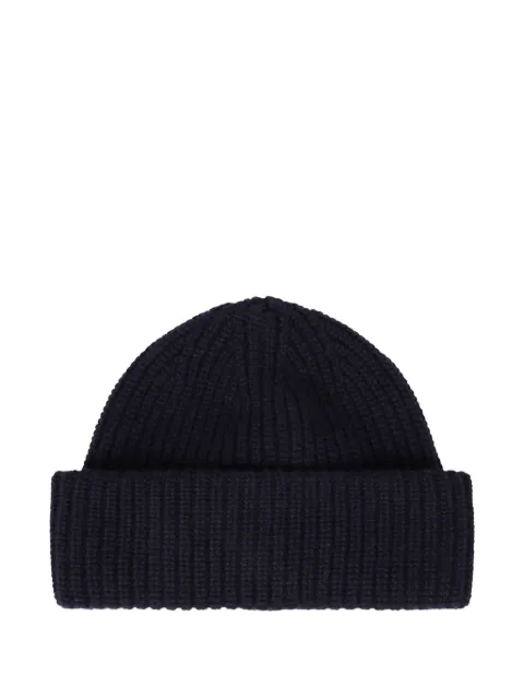 slowear knitted ribbed beanie