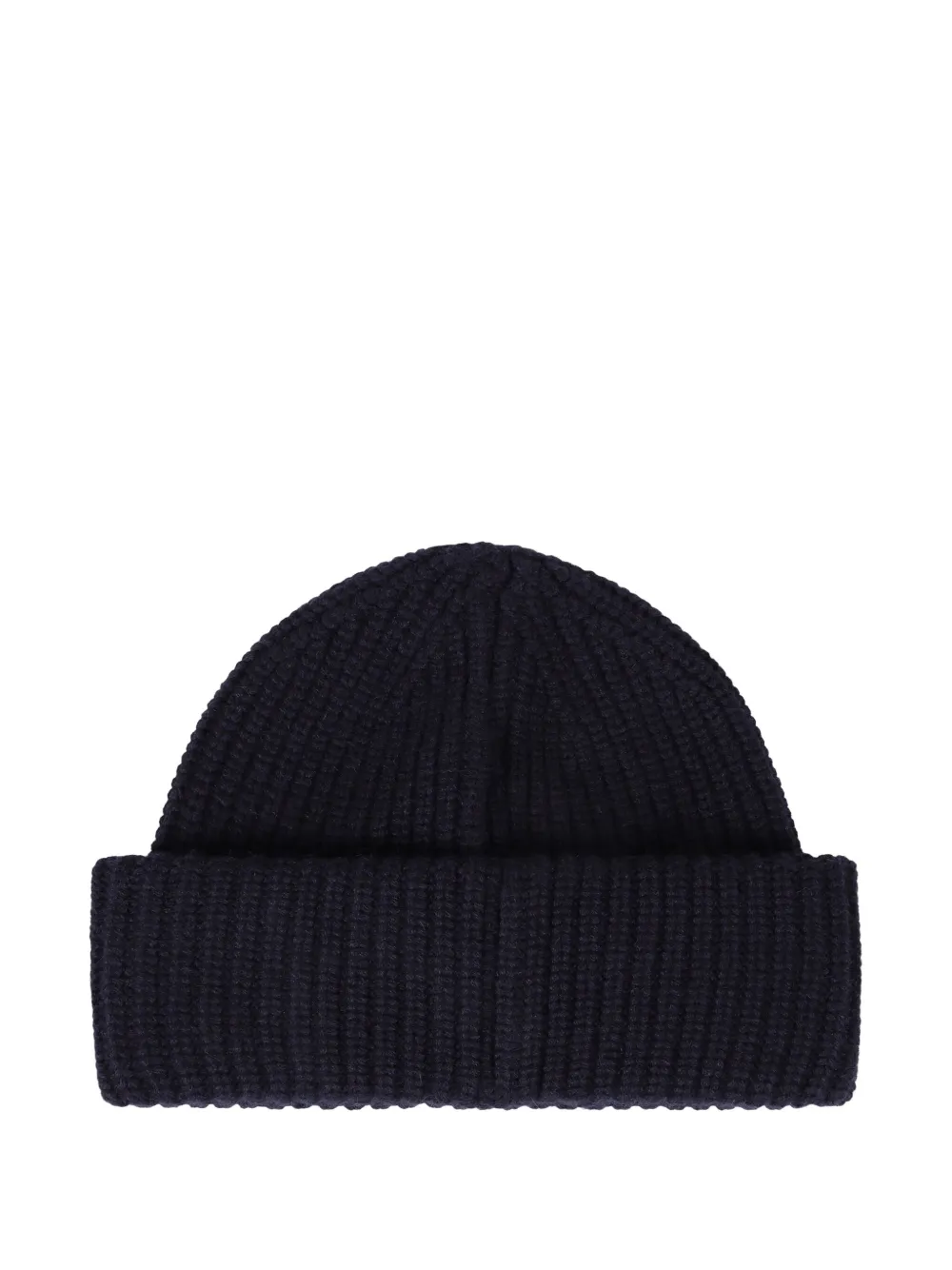 Slowear knitted ribbed beanie - Blauw