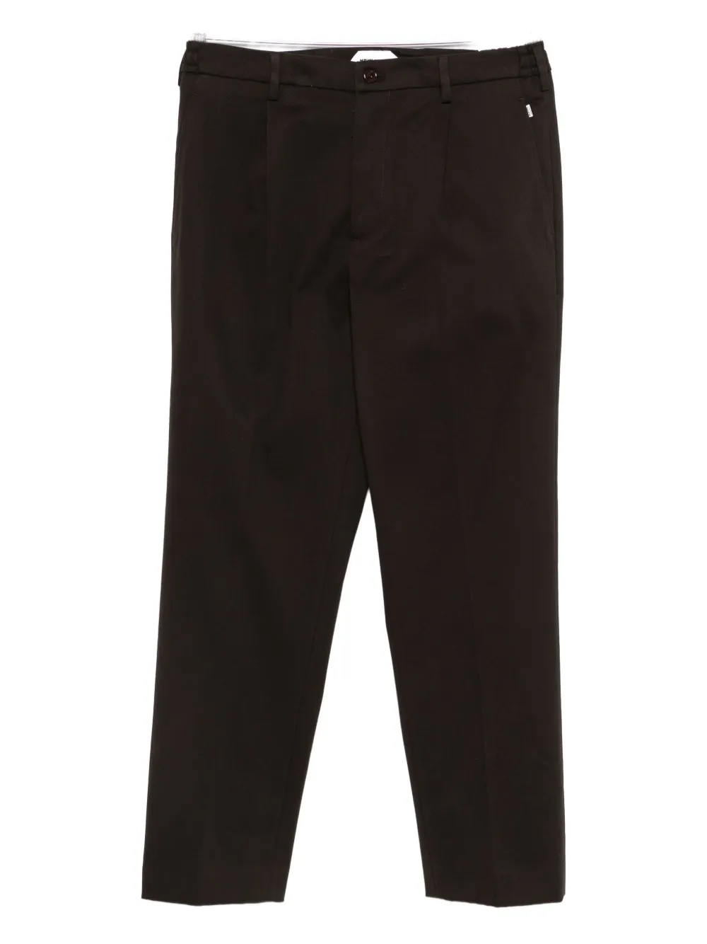 New York Resident Straight-leg Trousers In Brown
