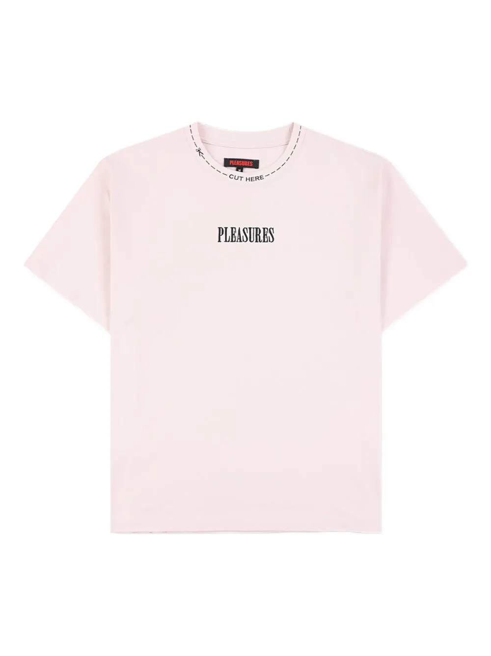 Pleasures playera Corte Here | rosado | Image 1
