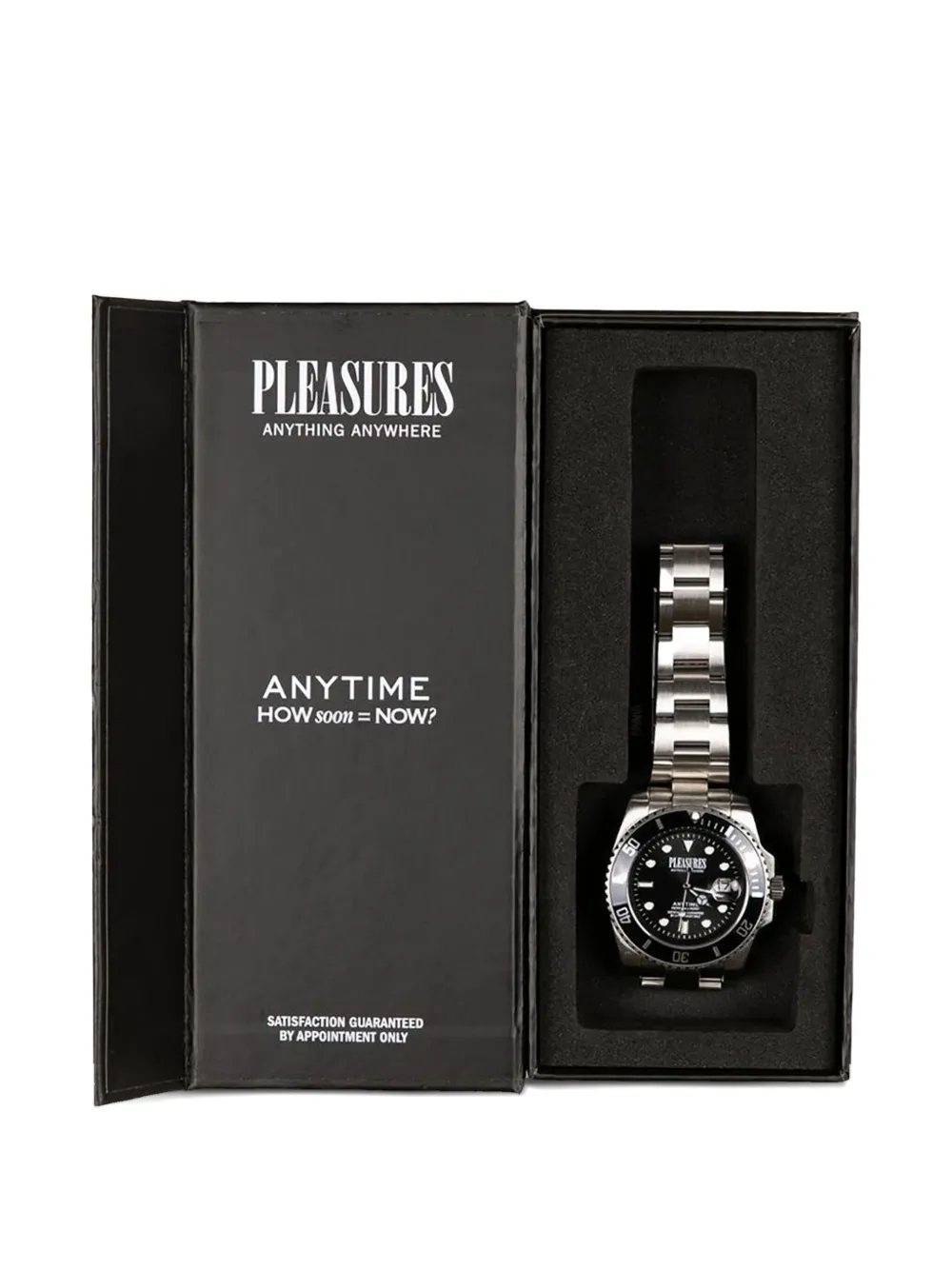 Pleasures reloj Anytime de 42mm de acero inoxidable | Image 2