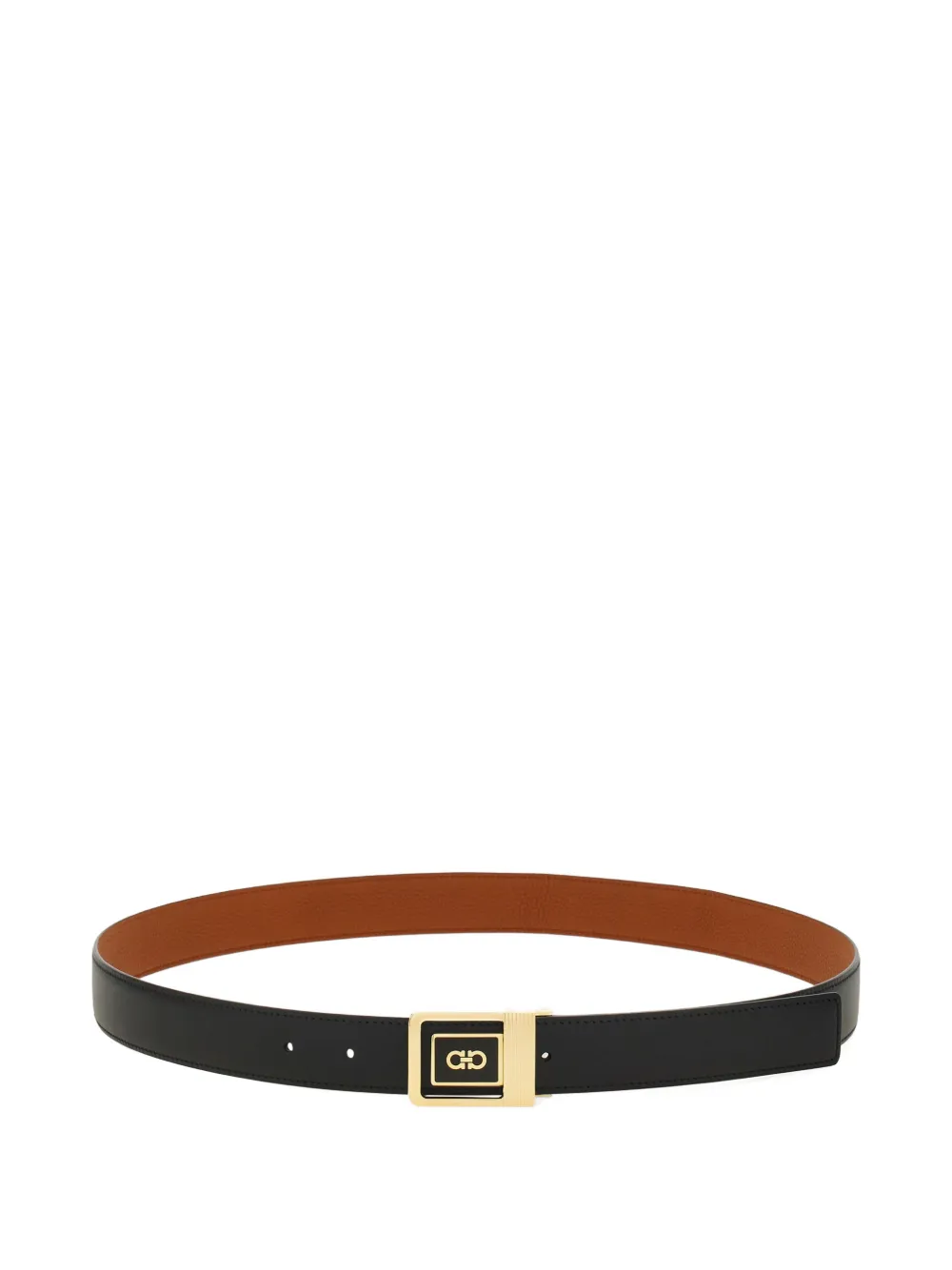 Ferragamo Reversible and adjustable belt - Nero