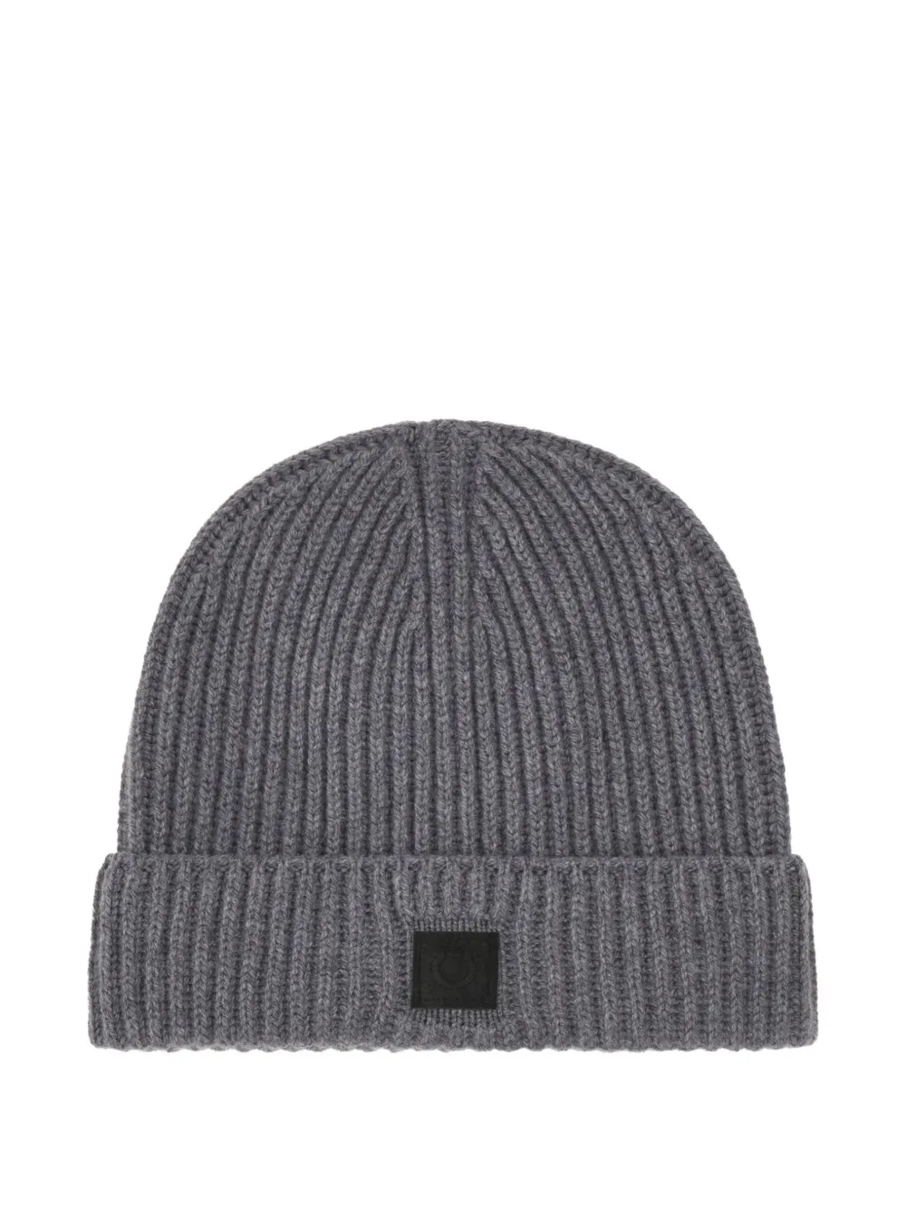 Ferragamo Berretto a coste - Grigio