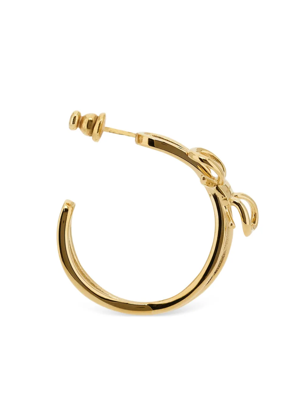  Ferragamo Bow Earrings - Gold 