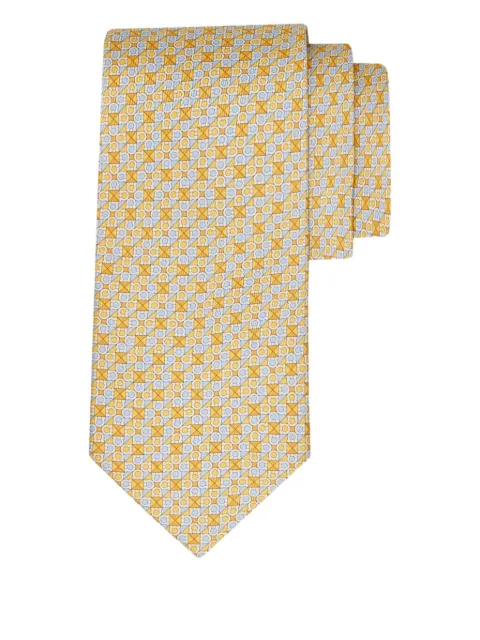 Ferragamo print silk tie