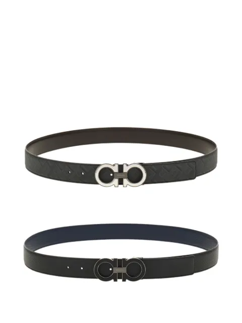 Ferragamo reversible gancini buckle belt