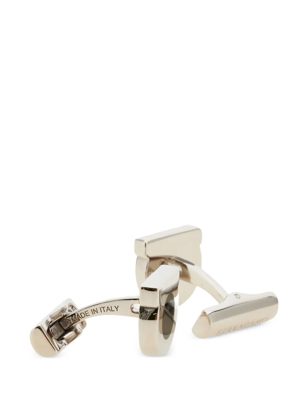 Ferragamo Gancini Cufflinks - Silver 
