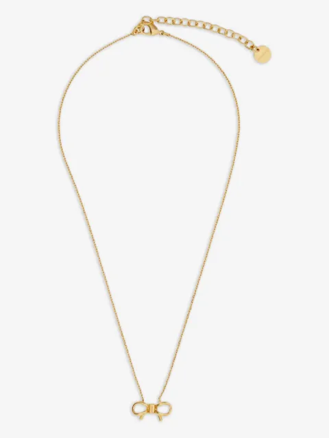 Ferragamo collar con dije de moño