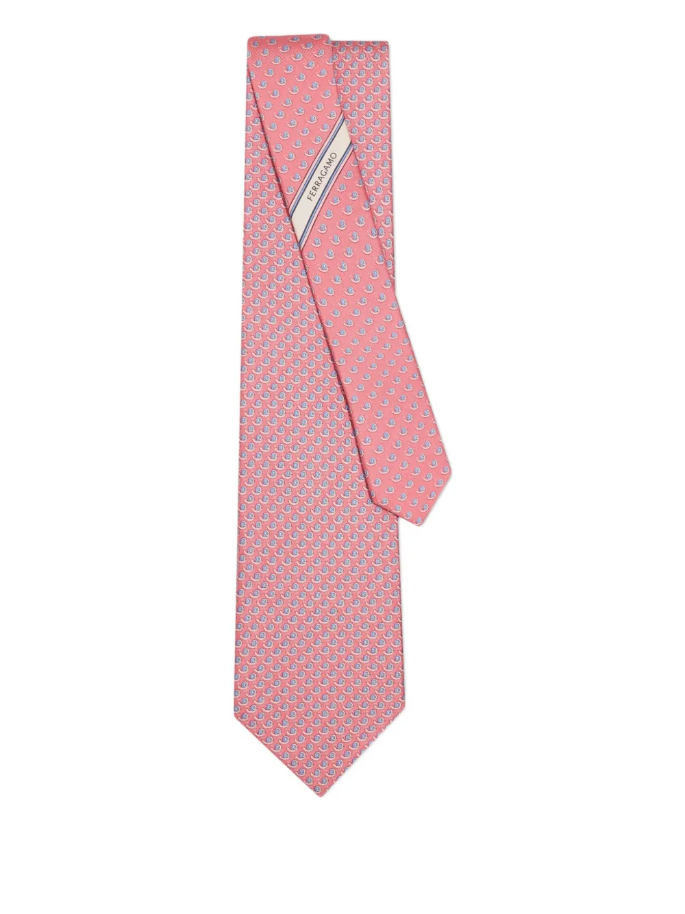 Ferragamo snail print silk tie | Image 2