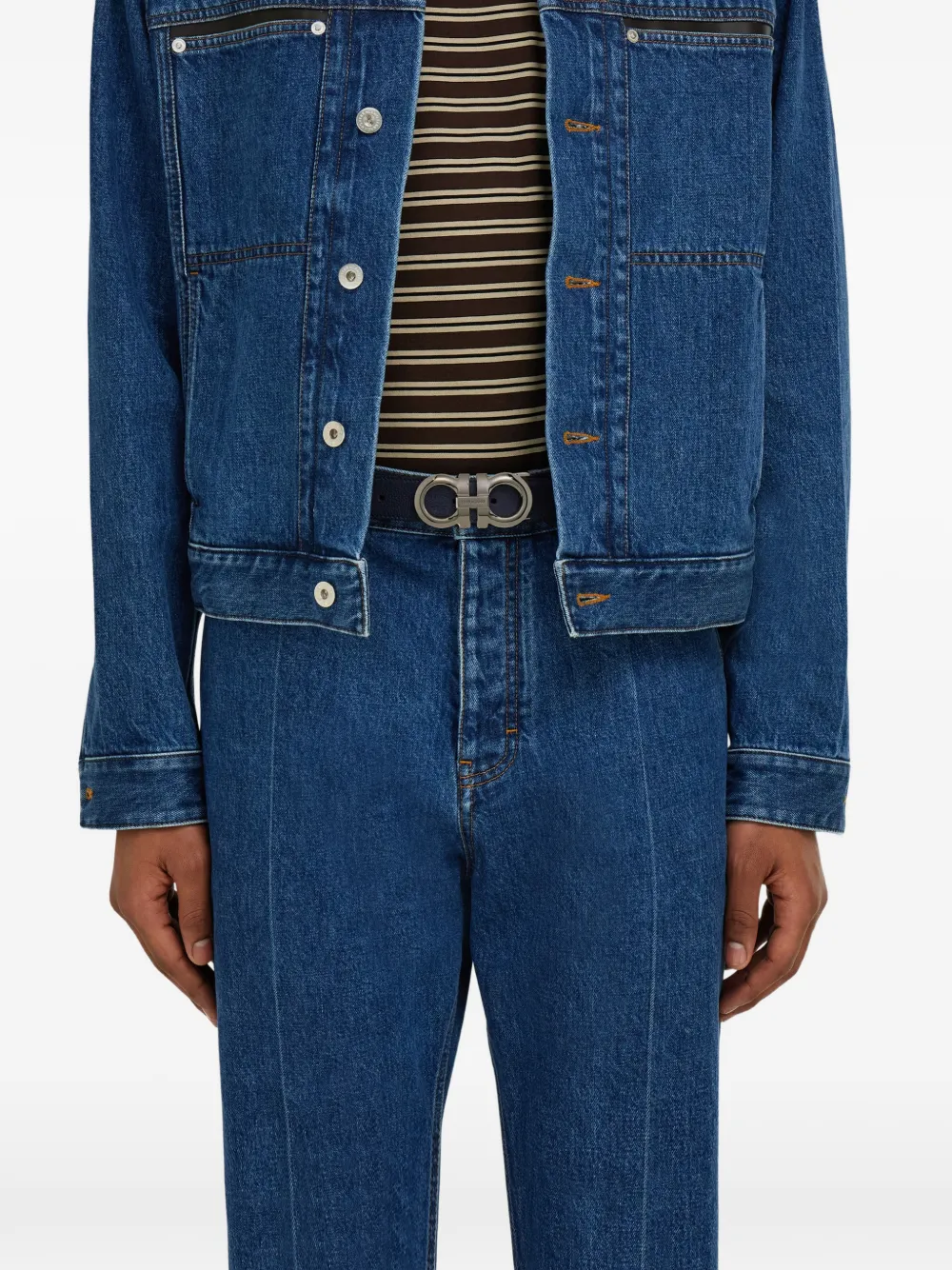 Ferragamo reversible gancio belt | Image 2